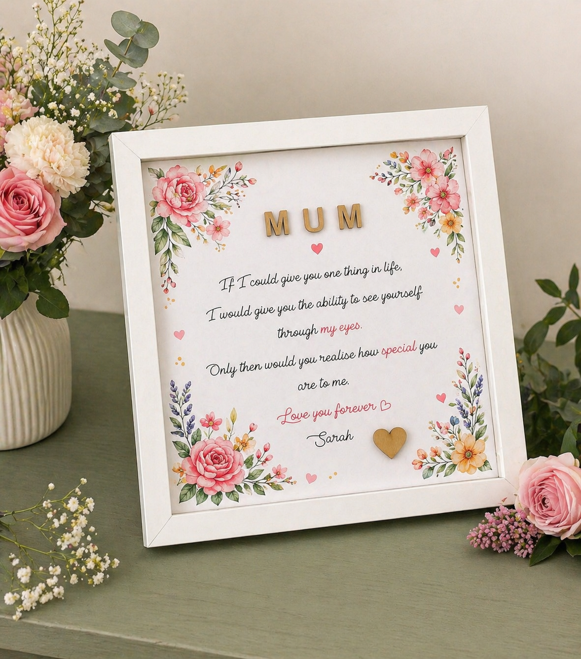 Personalised frame