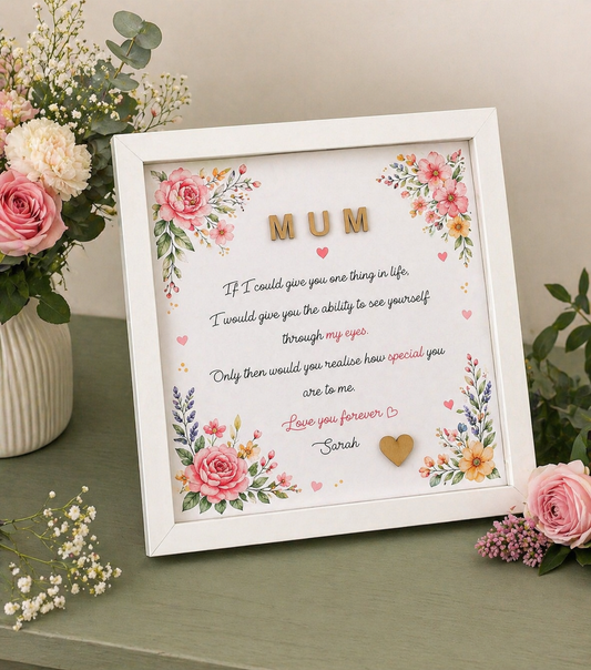 Personalised frame